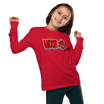 Youth Woop 2Xs long sleeve tee