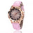 Women's The Dleek Snd Simple Versatile Time To Run Diamond-encrusted Quartz Watch