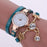 Fashion Women's Ladies Rhinestone Analog Quartz Dress Girl Bracelet Wrist Watche