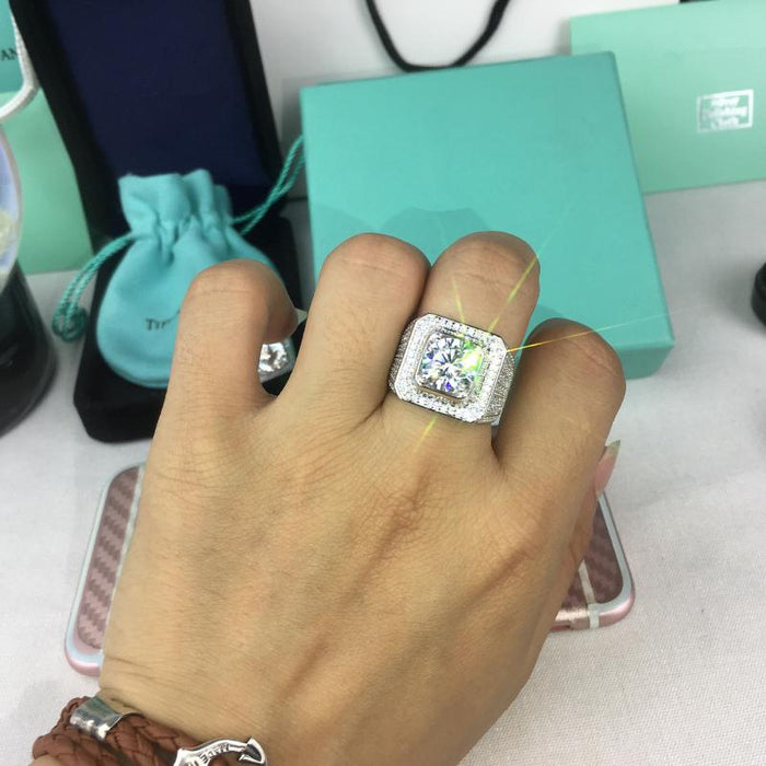 Rings. The Diamond Full Of Rings Silver
