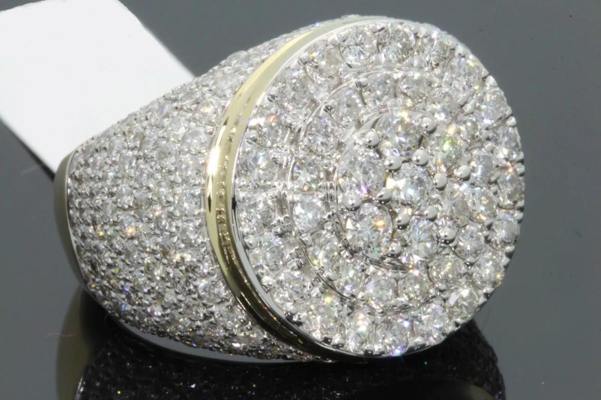 Fashion Diamond Engagement Wedding Ring