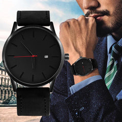 Top Brand Luxury Men Watch Fashion Sport Watches Leather Casual Reloj Hombre Saati