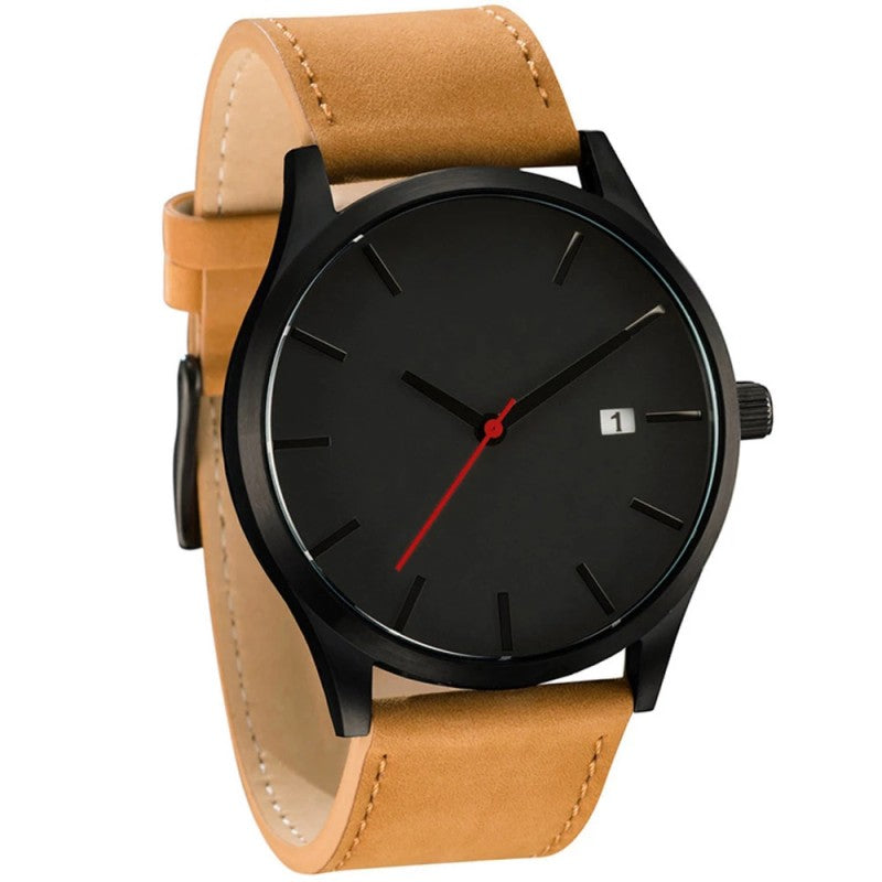 Top Brand Luxury Men Watch Fashion Sport Watches Leather Casual Reloj Hombre Saati