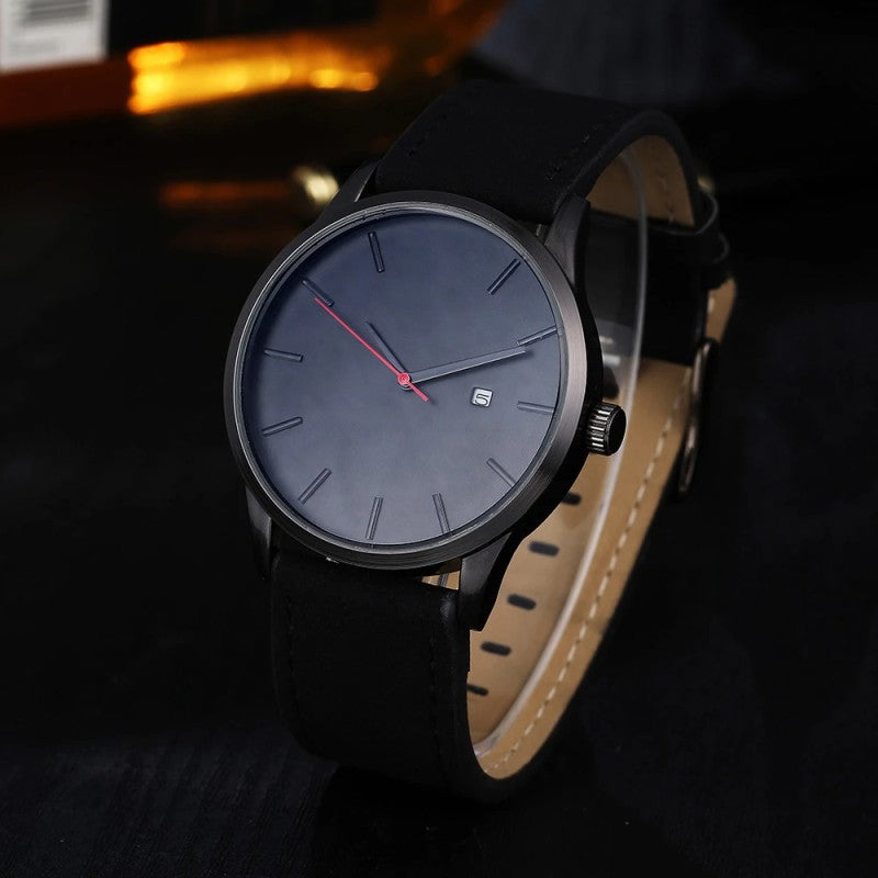 Top Brand Luxury Men Watch Fashion Sport Watches Leather Casual Reloj Hombre Saati