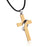 Men Cross With Circle  Necklace