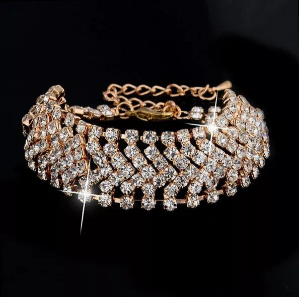 Luxury Crystal Joker Bracelet