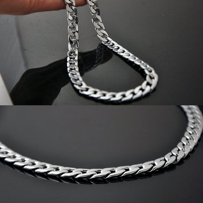 Men's Silver Fashion Chain