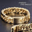 men' vacuum plating gold bracelet cuban chain bracelet jewelry