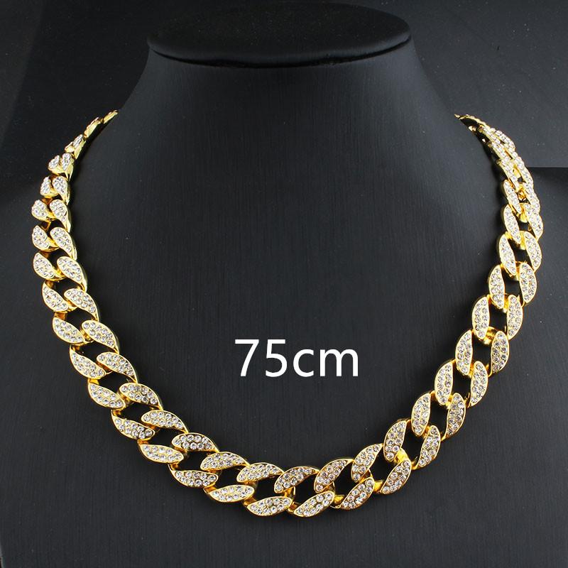 Hip Hop Street Full Diamond Necklace