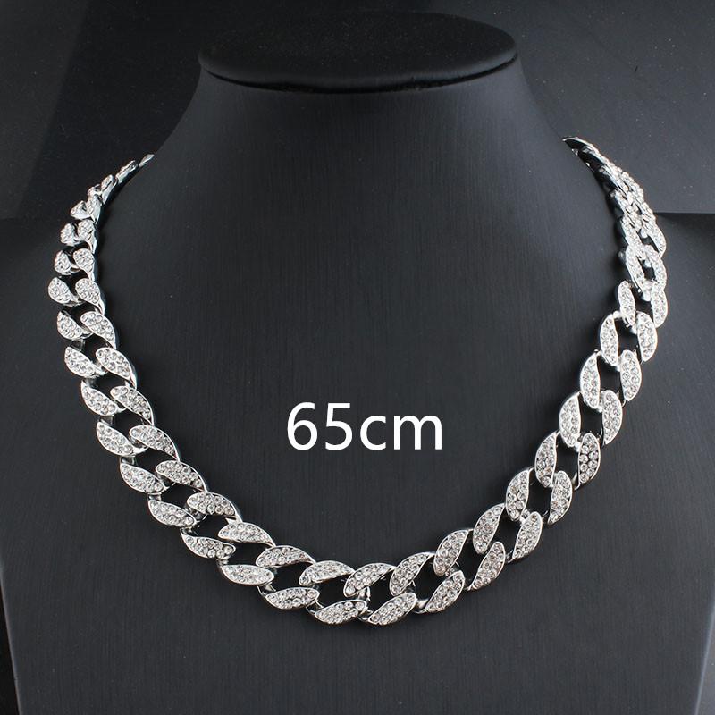 Hip Hop Street Full Diamond Necklace