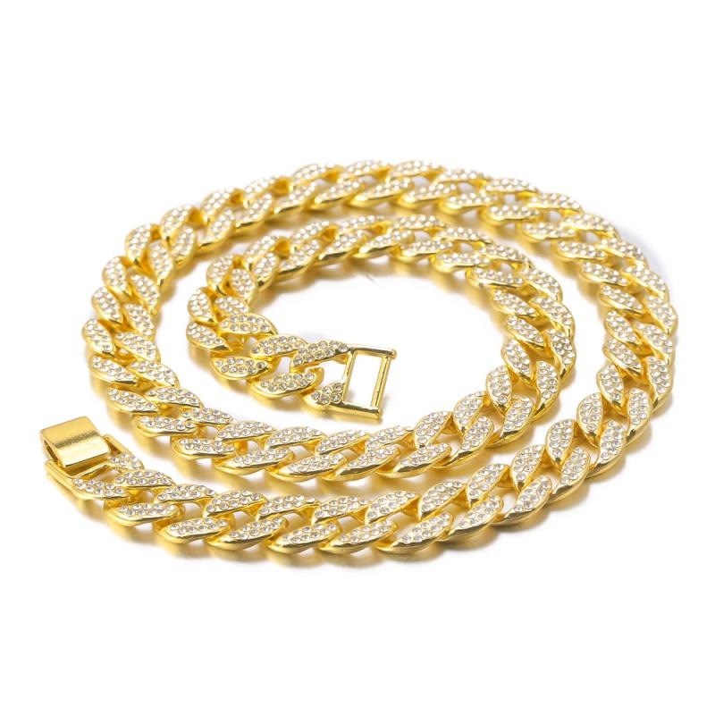 Hip Hop Street Full Diamond Necklace