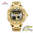Relogio Masculino 2019 Gold Watch Men Luxury Brand Golden Military Male Watch Waterproof Stainless Steel Digital Wristwatch 2019