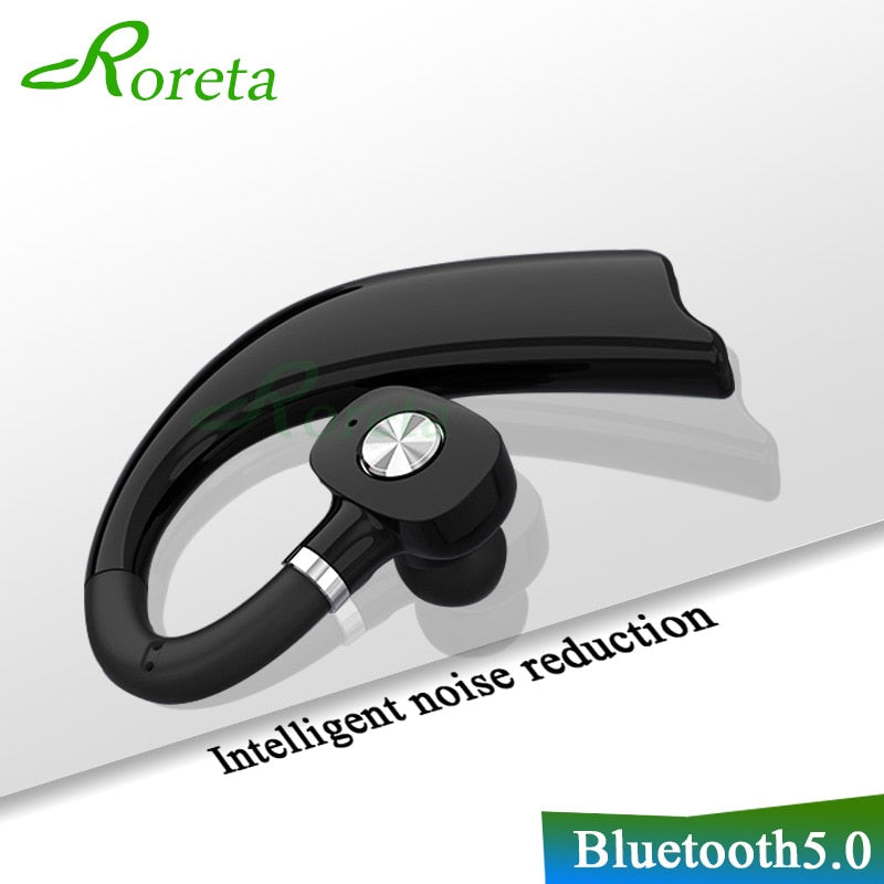 Roreta 3D Stereo Wireless Bluetooth Earphone Business Handsfree call Headset with Microphone Earbuds Earphones for iPhone huawei