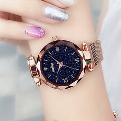 New Women Watches Magnetic Starry Sky Female Clock Quartz Wristwatch Fashion Ladies reloj mujer relogio feminino Shiny Trend