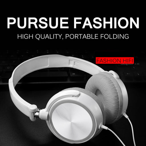 Wired headset Headphones Mic Stereo Earbud 3.5mm round interface Ear Headsets Bass HiFi Sound Portable Music Stereo Earphone