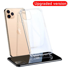 Luxury Shockproof Silicone Phone Case For iPhone 7 8 6 6S Plus 7 Plus 8 Plus 11 Pro XS Max XR X Case Transparent Protection case