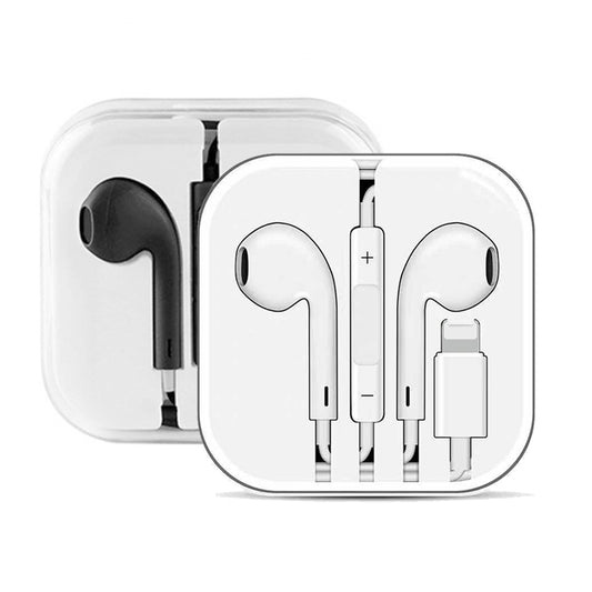 Konsmart Wired In-earpods Earphones Headset for iPhone 5 6S 7 8 Plus XR XS Max 11 Pro iPod Nano iPad Air Mini 3.5mm plug Earbuds