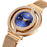 MISSFOX Magnetic Watch Women Luxury Brand Waterproof Diamond Women Watches Hollow Blue Quartz Elegant Gold Ladies Wrist Watch