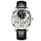 Top luxury brand expensive men's watch automatic mechanical quality watch Roman double tourbillon Swiss watch leather male 2020