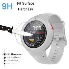 Screen Protector Tempered Glass 9H for Xiaomi Amazfit Verge HD Explosion Proof Glass Film Bubble Free for Amazfit Verge Lite