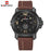 NAVIFORCE Top Luxury Brand Men Sports Military Quartz Watch Man Analog Date Clock Leather Strap Wristwatch Relogio Masculino