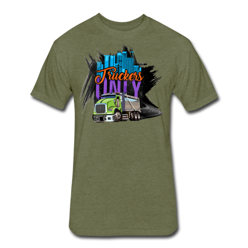 Truckers Only Fitted Cotton/Poly T-Shirt by Next Level - Ohboyee's market place