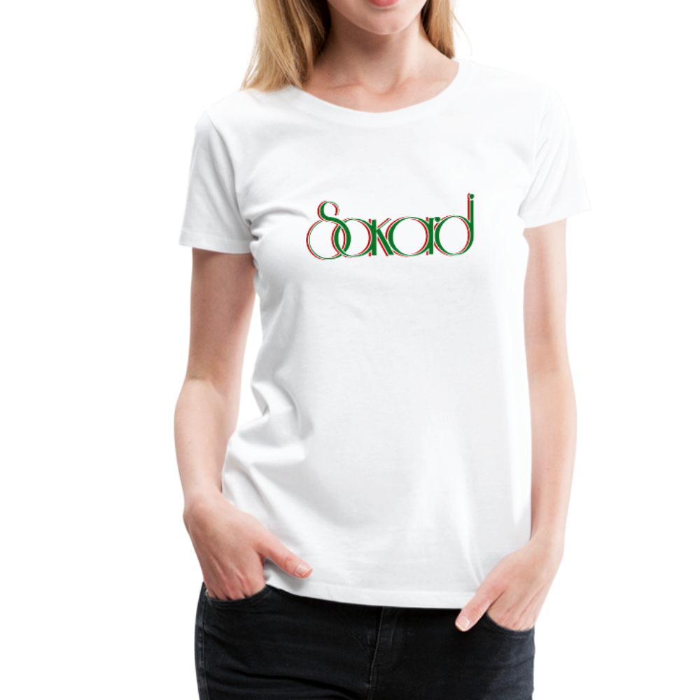 Women’s Sakardi Premium T-Shirt - white