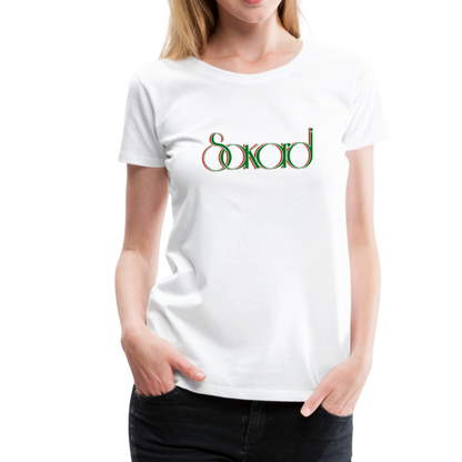 Women’s Sakardi Premium T-Shirt - white