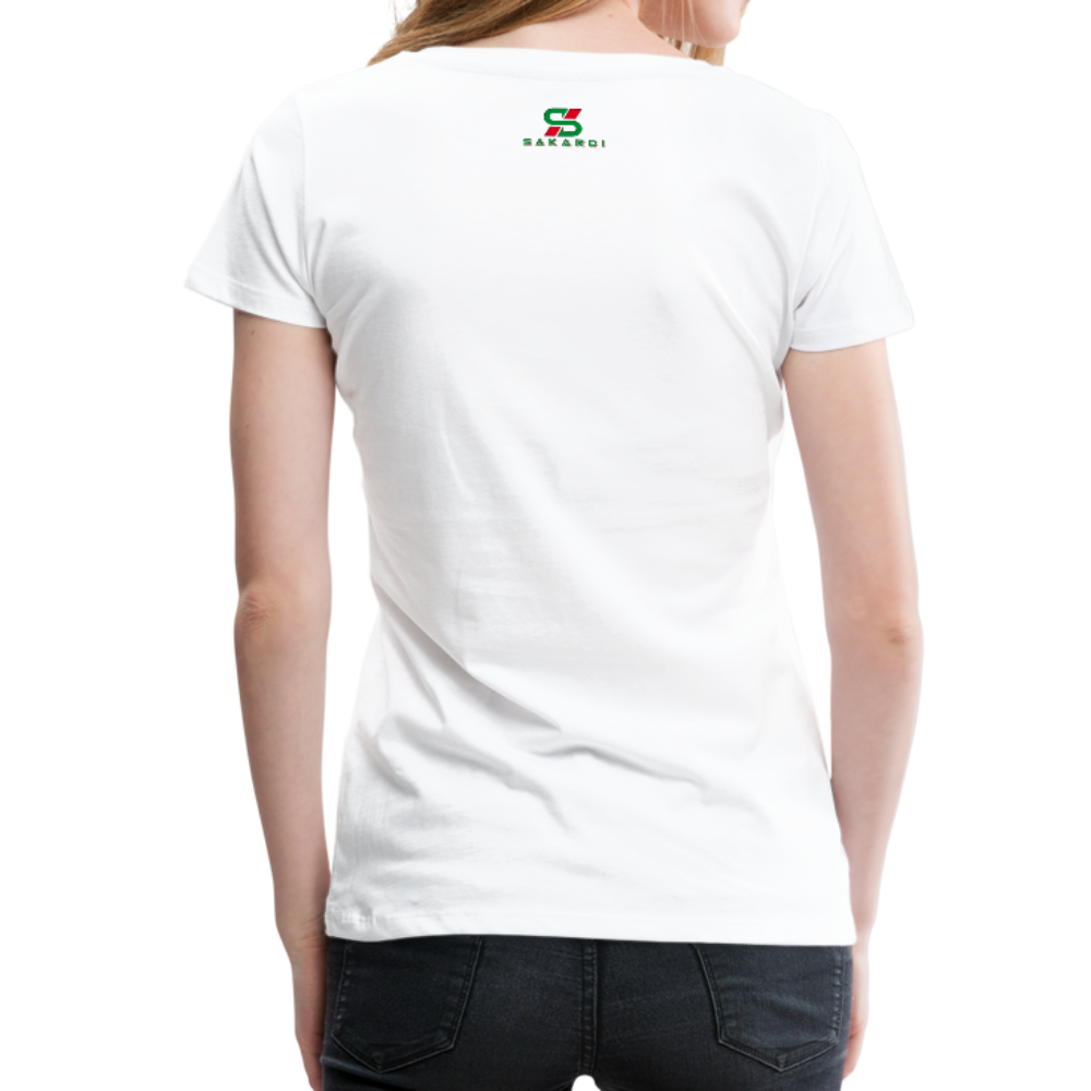 Women’s Sakardi Premium T-Shirt - white