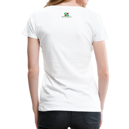 Women’s Sakardi Premium T-Shirt - white