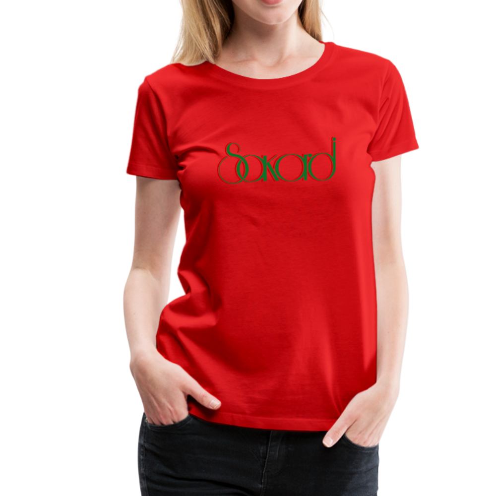 Women’s Sakardi Premium T-Shirt - red
