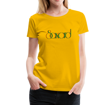 Women’s Sakardi Premium T-Shirt - sun yellow