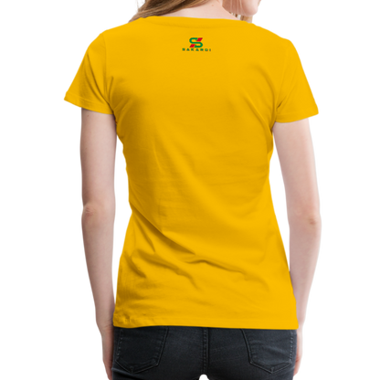 Women’s Sakardi Premium T-Shirt - sun yellow