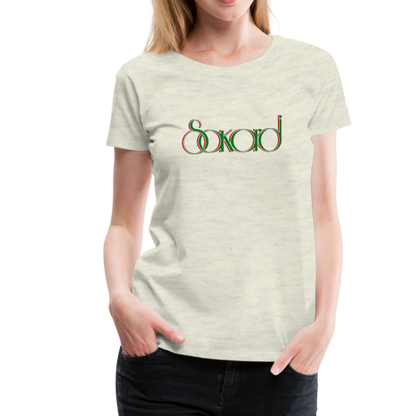 Women’s Sakardi Premium T-Shirt - heather oatmeal