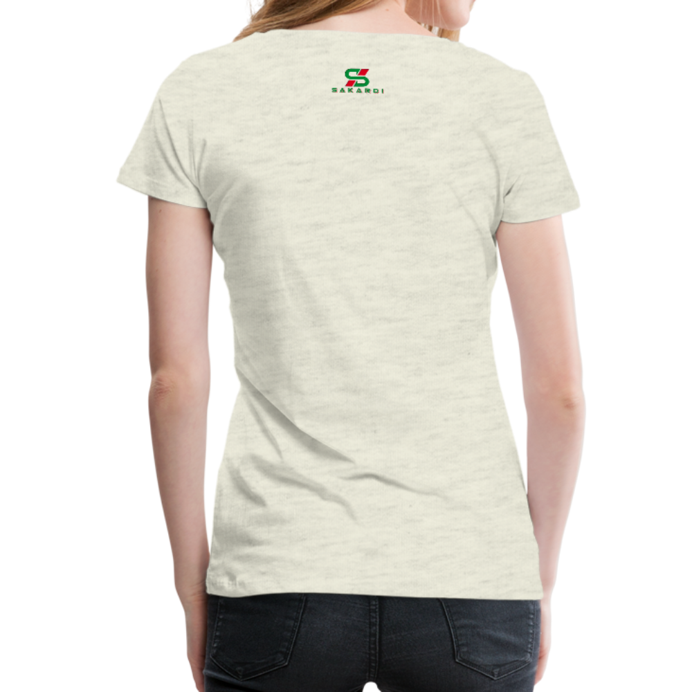 Women’s Sakardi Premium T-Shirt - heather oatmeal