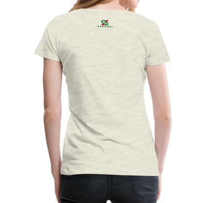 Women’s Sakardi Premium T-Shirt - heather oatmeal