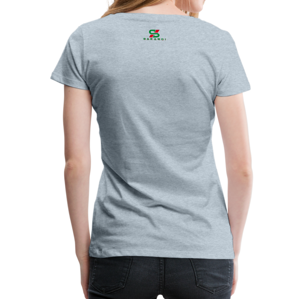 Women’s Sakardi Premium T-Shirt - heather ice blue