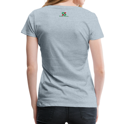 Women’s Sakardi Premium T-Shirt - heather ice blue