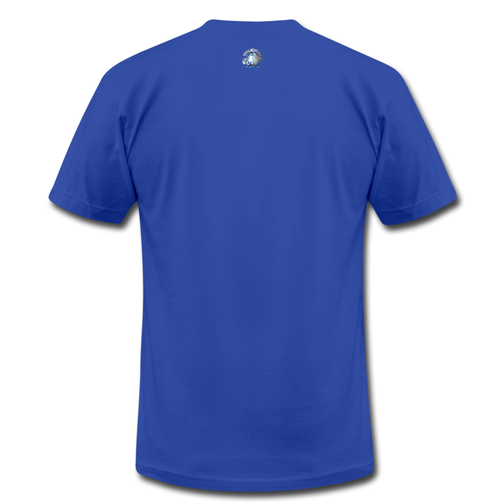 Truckers Only unisex Jersey T-Shirt by Bella - royal blue