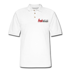 Men's Fresh Wear Pique Polo Shirt - white